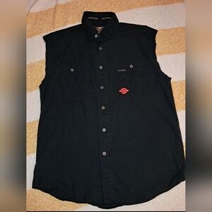 Harley Davidson brand Mens size medium sleeveless top